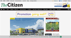 Desktop Screenshot of chorleycitizen.co.uk